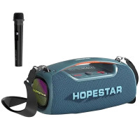 Большая беспроводная портативная колонка Hopestar A60 100W Синий