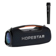 Большая беспроводная портативная колонка Hopestar A60 100W Черный