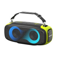 Портативная Bluetooth-колонка Hopestar A30 Party Черно-салатовый