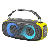 Портативная Bluetooth-колонка Hopestar A30 Party Серо-желтый
