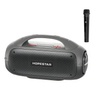 Оригинальная портативная Bluetooth-колонка Hopestar A50 Серо-черный