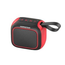 Компактная беспроводная Bluetooth-колонка Hopestar A22 Черно-красный