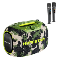 Беспроводная Bluetooth-колонка Hopestar Party Box - Камуфляж зелёный