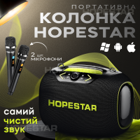 Беспроводная Bluetooth-колонка Hopestar Party Box - Чёрный