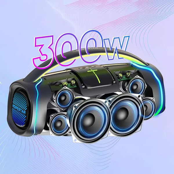 Беспроводная Bluetooth-колонка Hopestar A65 300W - Чёрная