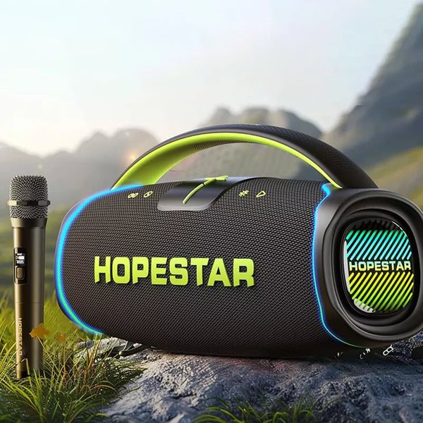 Беспроводная Bluetooth-колонка Hopestar A65 300W - Чёрная
