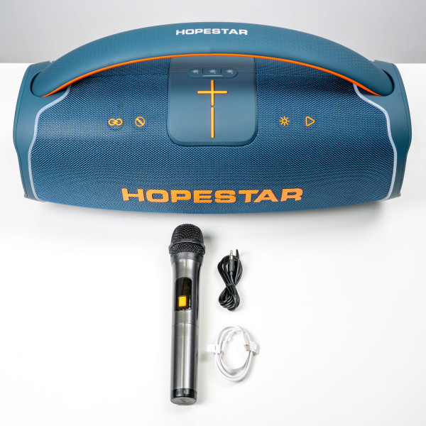 Портативная колонка Hopestar A65 синий — купить в Украине