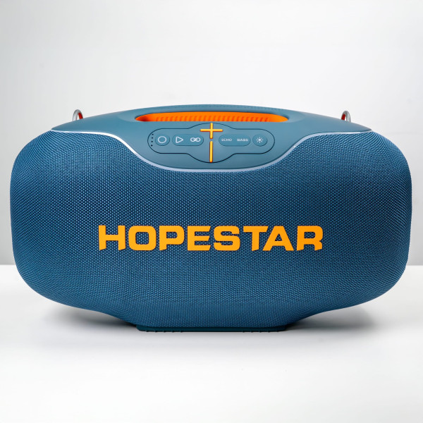 Беспроводная портативная колонка Hopestar A80 350W Синий