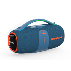 Велика бездротова портативна колонка Hopestar A85 400W Синий