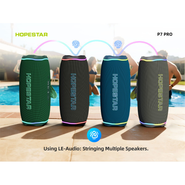 Оригинальная bluetooth колонка P7 Pro HOPESTAR Черная