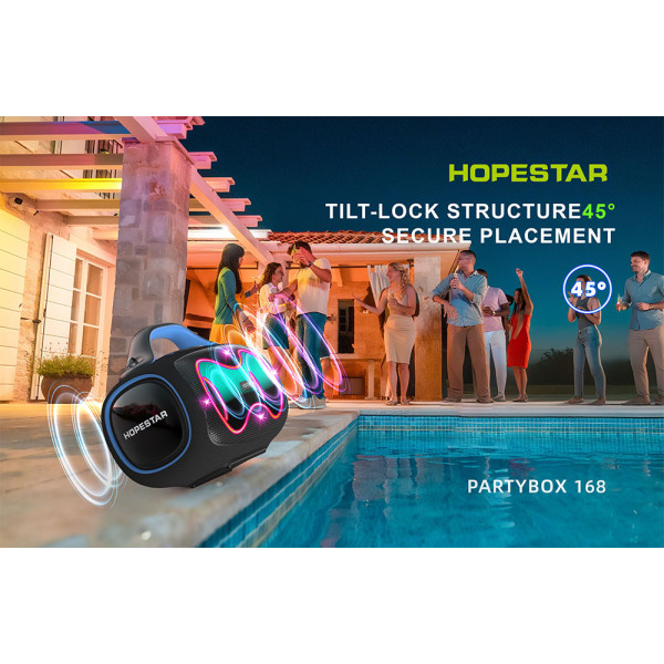 Беспроводная портативная колонка Hopestar PartyBox 168 400W Синяя