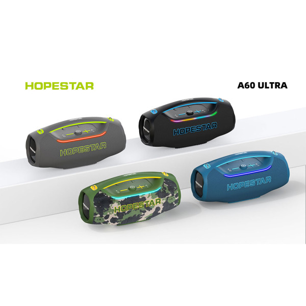 Портативная Bluetooth-колонка HOPESTAR A60 Ultra 450W синяя
