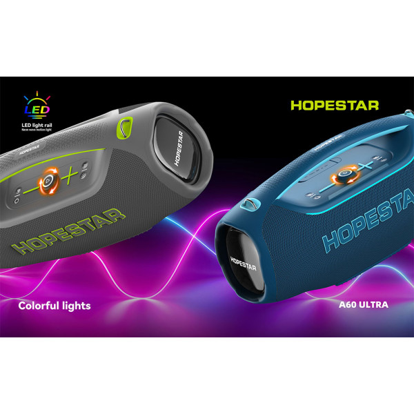 Портативная Bluetooth-колонка HOPESTAR A60 Ultra 450W синяя