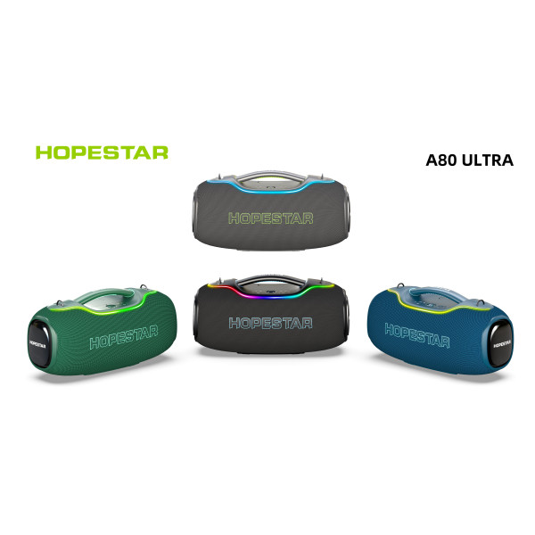 Портативная колонка Hopestar A80 Ultra 650W Синяя